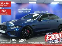 Used Jaguar XE R-Dynamic 2020 Blue Sedan