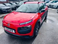 Used Citroën C4 Cactus Feel 108 HP (79 kW) 2016 Red Hatchback