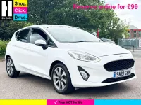 Używany Ford Fiesta Trend 85 KM (62 kW) 2019 Biały Hatchback