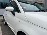 Used Fiat 500 Lounge 69 HP (50 kW) 2013 White Cabriolet