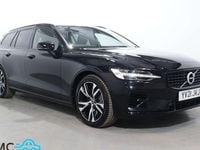 Usado Volvo V60 R-Design 340 HP (250 kW) 2021 Preto Carrinha