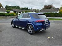 Used Mercedes GLE300 AMG line 2021 Blue Estate