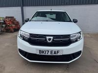 Used Dacia Sandero Ambiance 2017 White Hatchback