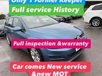 Used VW Golf VII SE 2016 Blue Estate