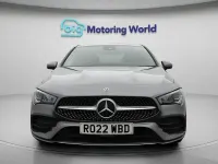 Usado Mercedes CLA200 AMG line 163 HP (119 kW) 2022 Cinzento Coupé