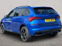 Used Skoda Kamiq Monte Carlo 108 HP (79 kW) 2022 Blue SUV