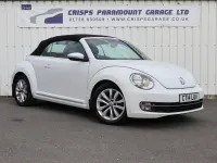 Used VW Beetle Design 105 HP (77 kW) 2014 White Hatchback
