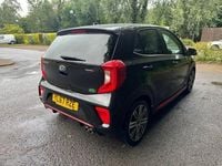 Used Kia Picanto GT-Line 66 HP (48 kW) 2018 Black Hatchback