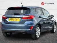 Used Ford Fiesta Titanium 2023 Blue Hatchback