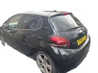 Used Peugeot 208 GT-line 110 HP (80 kW) 2019 Black Hatchback