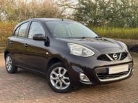 Used Nissan Micra Acenta 2015 Black Hatchback