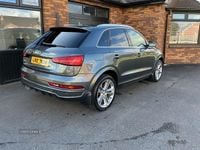 Begagnad Audi Q3 S-line plus 150 HK (110 kW) 2017 Grå SUV