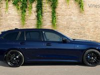 Used BMW 330 M Sport 258 HP (189 kW) 2021 Blue Estate