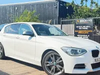 Used BMW M135 Comfort Edition 320 HP (235 kW) 2013 White Hatchback