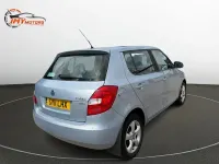 Used Skoda Fabia SE 86 HP (63 kW) 2011 Blue Hatchback