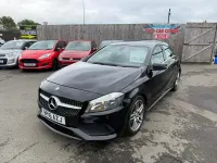 Used Mercedes A200 AMG line 136 HP (100 kW) 2016 Black Hatchback