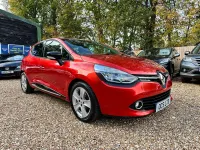 Used Renault Clio Dynamique 90 HP (66 kW) 2015 Red Hatchback