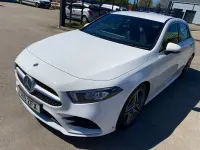 Usado Mercedes A200 AMG Line Premium 150 CV (110 kW) 2019 Blanco Utilitario