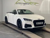 Used Audi TT Roadster Black Edition 197 HP (144 kW) 2022 White Cabriolet