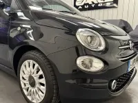 Used Fiat 500C Lounge 86 HP (63 kW) 2019 Black Cabriolet
