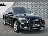 Used Audi Q5 Sportback S-Line 200 HP (147 kW) 2023 Black SUV