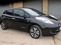 Used Nissan Leaf Tekna 80 kW (109 HP) 2014 Black Hatchback