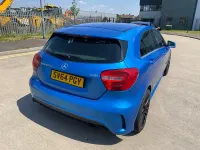 Used Mercedes A220 AMG 170 HP (125 kW) 2014 Blue Hatchback