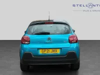 Used Citroën C3 PureTech 82 HP (60 kW) 2021 Blue Hatchback