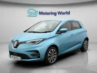 Used Renault Zoe GT-Line 100 kW (136 HP) 2021 Blue Hatchback