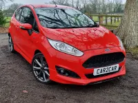 Used Ford Fiesta ST-Line 125 HP (91 kW) 2017 Red Hatchback