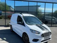 Begagnad Ford Transit Sport 100 HK (73 kW) 2019 Vit Van