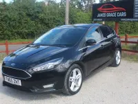 Used Ford Focus Zetec 120 HP (88 kW) 2015 Black Hatchback