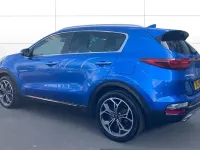 Used Kia Sportage GT-Line 177 HP (130 kW) 2021 Blue SUV