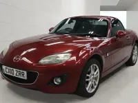 Used Mazda MX5 126 HP (92 kW) 2010 Red Cabriolet