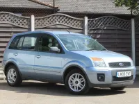 Used Ford Fusion Zetec 101 HP (74 kW) 2008 Blue Hatchback