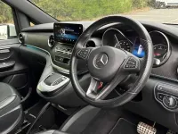 Used Mercedes V220 AMG line 163 HP (119 kW) 2024 White MPV