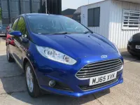 Used Ford Fiesta Zetec 2015 Blue Hatchback