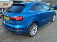 Used Audi Q3 S-line plus 150 HP (110 kW) 2015 Blue SUV