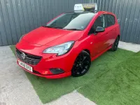 Used Vauxhall Corsa SRi 90 HP (66 kW) 2018 Red Hatchback