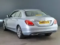 Used Mercedes C220 170 HP (125 kW) 2019 Silver Sedan