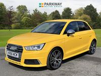 Used Audi S1 Comfort 231 HP (169 kW) 2016 Yellow Hatchback