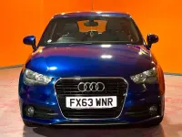 Used Audi A1 Sportback S-Line 105 HP (77 kW) 2013 Blue Hatchback
