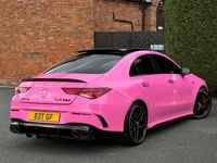 Used Mercedes CLA45 AMG 421 HP (309 kW) 2020 Pink Coupe