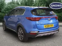 Used Kia Sportage 136 HP (100 kW) 2019 Blue SUV