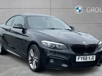 Used BMW 218 M Sport 150 HP (110 kW) 2018 Black Coupe