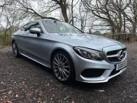 Used Mercedes C300 AMG Line Premium 2018 Silver Coupe