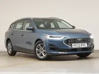Used Ford Focus Titanium 155 HP (114 kW) 2023 Blue Estate