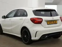 Used Mercedes A200 AMG Line Premium 136 HP (100 kW) 2017 White Hatchback