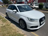 Used Audi A1 Sportback S-Line 2016 White Hatchback