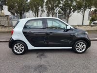 Used Smart ForFour Passion 2015 Black Hatchback